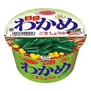 ミニわかめラーメン ごま・しょうゆ