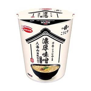 千年こうじや監修 八海山酒粕仕立て 濃厚味噌ラーメン