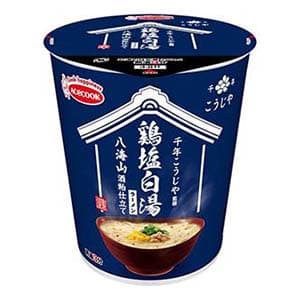 千年こうじや監修 八海山酒粕仕立て 鶏塩白湯ラーメン