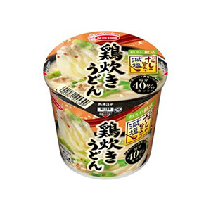 だしの旨みで減塩　鶏炊きうどん