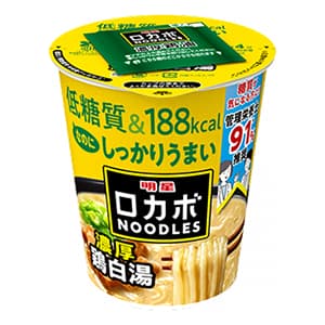 明星 ロカボNOODLES 濃厚鶏白湯