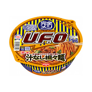 完全メシ 日清焼そばU.F.O. 濃い濃い汁なし担々麺