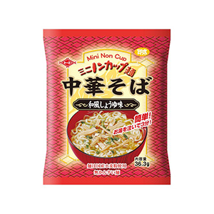 ミニノンカップ麺 中華そば和風しょうゆ味