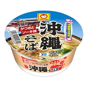 カップ まめ沖縄そば